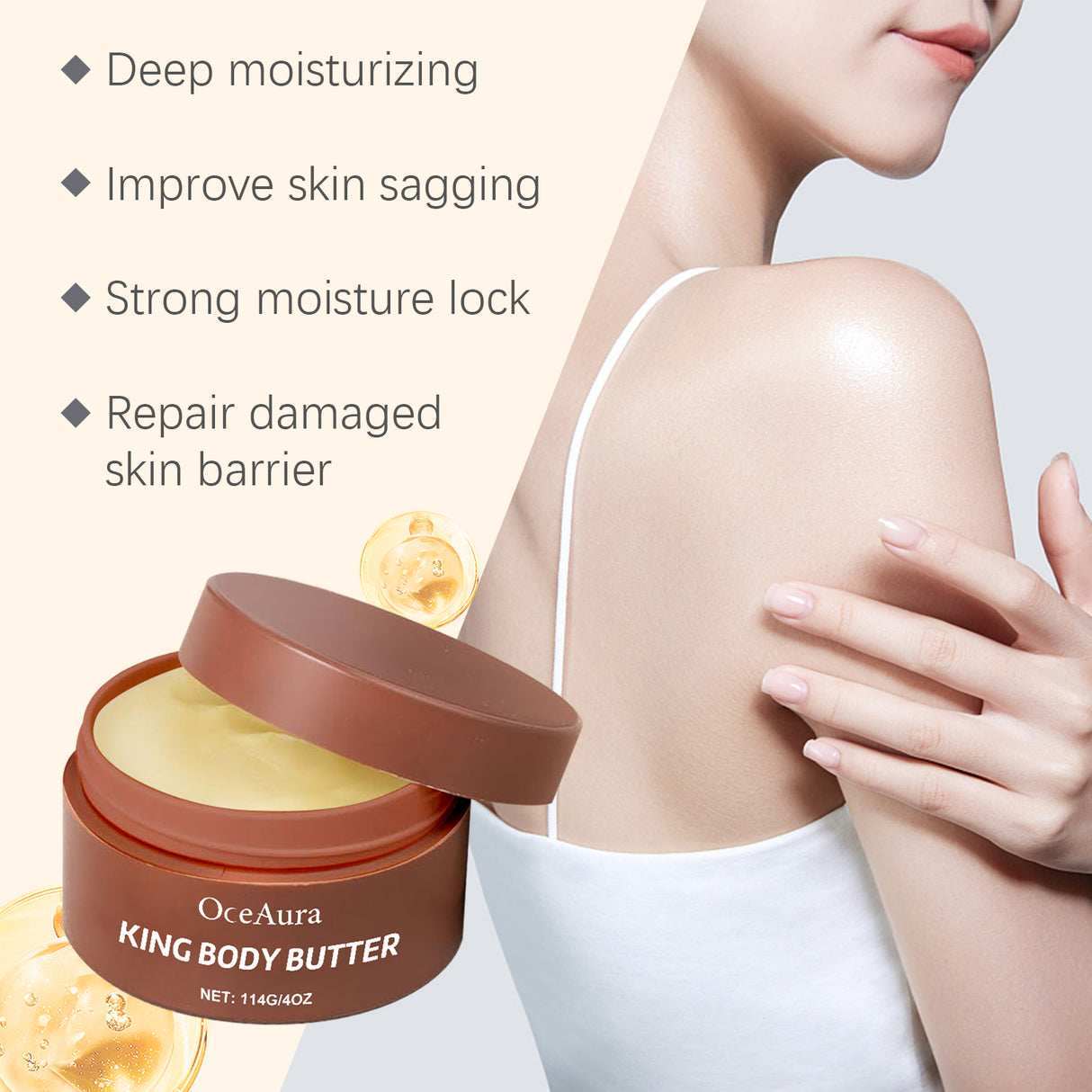 Shea Butter Moisturizer Hydrating Moisturizing Skin Care Relief Dry Soft Smooth Moisturizer - V.I.P Digital Presence