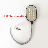 Ultra Bright 15 LED Flexible 35.2cm Mini Computer USB Work Light Lamp Flashlight For PC Laptop Convenient for Reading - V.I.P Digital Presence
