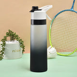 700ml frosted spray water cup outdoor sports kettle cooling water replenishment convenient advertising cup - V.I.P Digital Presence