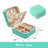 Portable Leather Jewelry Box Candy Color Travel Storage Upgrade With Mirror Earrings Rings Display Organizer Mother's Day Gift - V.I.P Digital Presence
