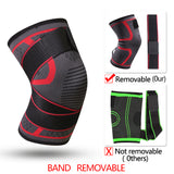 1PC New Band Removable Pressurized Knee Pads Braces Knee Support Crossfit Fitness Running Sports Knee Protector Knee Sleeve - V.I.P Digital Presence