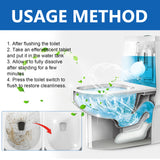 Toilet Cleaning Effervescent Tablet Household Descaling Deodorizing Odors Stains Toilet Stain Remover - V.I.P Digital Presence