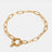 18K Gold-Plated Stainless Steel Chain Bracelet - V.I.P Digital Presence