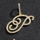 Hip hop accessories grass letter pendant melon seed buckle Cuban chain accessory - V.I.P Digital Presence