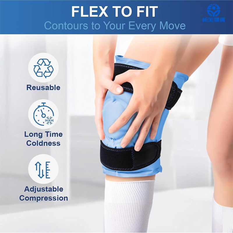 Gel Knee Pad with Ice Pack, Long-lasting Cold and Hot Therapy for Sports Protection - V.I.P Digital Presence