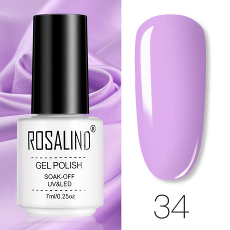 ROSALIND Gel Polish Set Manicure for Nails Semi Permanent Vernis top coat UV LED Gel Varnish Soak Off Nail Art Gel Nail Polish - V.I.P Digital Presence