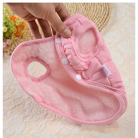 Pet dog clothing winter cotton dog vest jacket - V.I.P Digital Presence