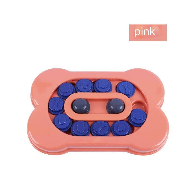 Interactive Slow Feeder Dog Bowl - Puzzle Toy for Pets - V.I.P Digital Presence