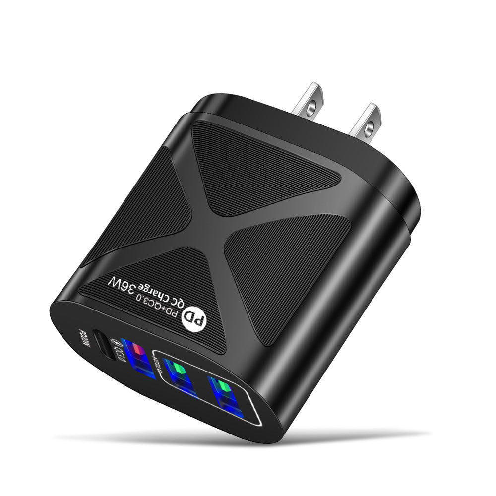 36W PD+QC3.0 2.4A Dual USB Fast Charging Phone Charger - V.I.P Digital Presence