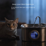 Stainless Steel Smart Pet Water Dispenser with Automatic Circulation and Filtration, Large Capacity Feeder for Cats and Dogs - V.I.P Digital Presence