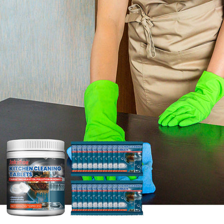 Kitchen Cleaning Effervescent Tablets, Clean The Kitchen Stove Sink Range Hood Stubborn Dirt Effervescent Tablet - V.I.P Digital Presence