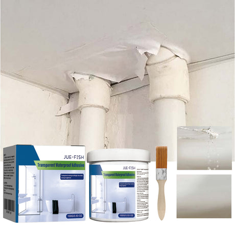 Transparent Waterproof Adhesive, Transparent Waterproof Paint Bathroom Balcony Smashing Brick Roof Leak Proof Glue - V.I.P Digital Presence