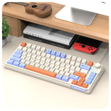 K81 gaming wired keyboard MDA ball cap three tone luminous desktop laptop - V.I.P Digital Presence