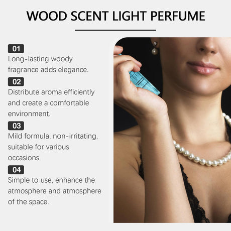 Eau De Toilette, Warm Wood Scent Charming Floral Fragrance Fresh Natural Fragrance Fragrance Lasting Fragrance - V.I.P Digital Presence