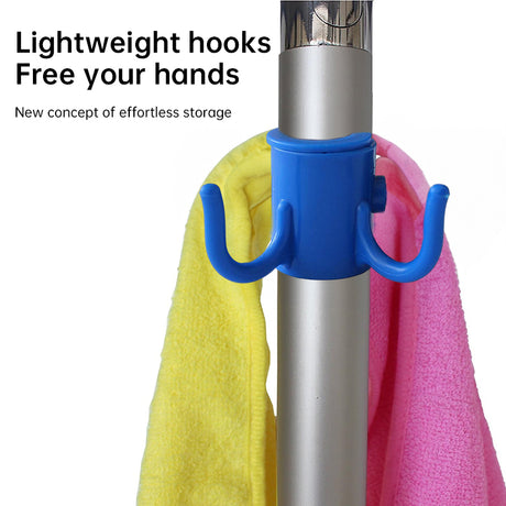 Portable Beach Umbrella Hook: 4-prong, universal for hats, bags, clothes; fits camping/beach umbrellas. - V.I.P Digital Presence