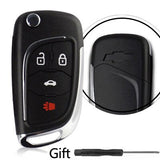 OkeyTech For Chevrolet Lova/Aveo/Cruze Remote Car Key Shell 2/3/4/5 Buttons For Opel Vauxhall Insignia Astra Mokka For Buick - V.I.P Digital Presence
