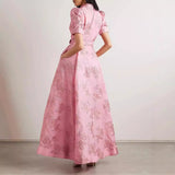 Elegant French Style Dress Vintage Charm Fashion Fitted Long Dress - V.I.P Digital Presence