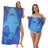 Two-in-One Foldable Beach Towel Printed Bath Towel All-In-One Beach Towel with Storage Bag - V.I.P Digital Presence