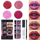ibcccndc Glitter Lip Gloss Set Cool Color Lipstick Lip Gloss Powder Personality Lip Gloss - V.I.P Digital Presence