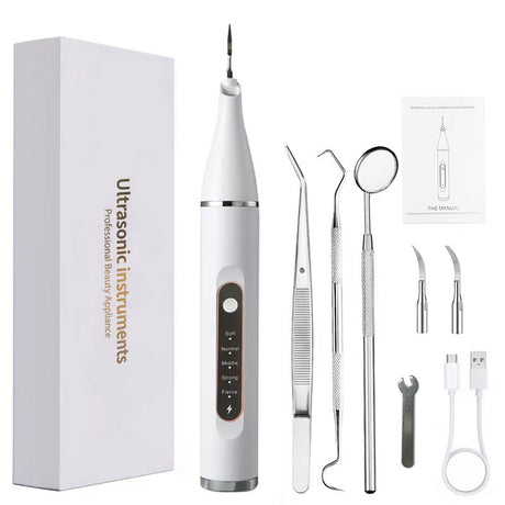Ultrasonic dental cleaner portable oral care cleaning device stone removal and whitening dental cleaner - V.I.P Digital Presence