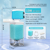 Multifunctional Aquarium Sponge Filter: Water Purifier, Pump, Wave Maker, with Suction Cup & Air Pump - V.I.P Digital Presence
