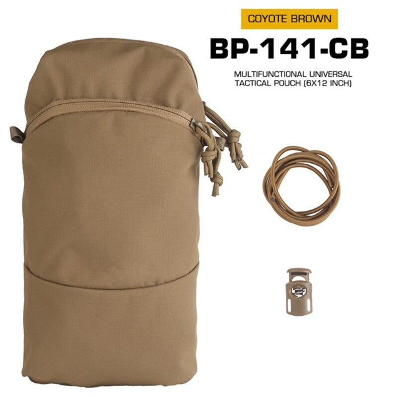 Tactical MOLLE Cylindrical Bag, 1.5L, for FCPC & GP Backpacks. - V.I.P Digital Presence