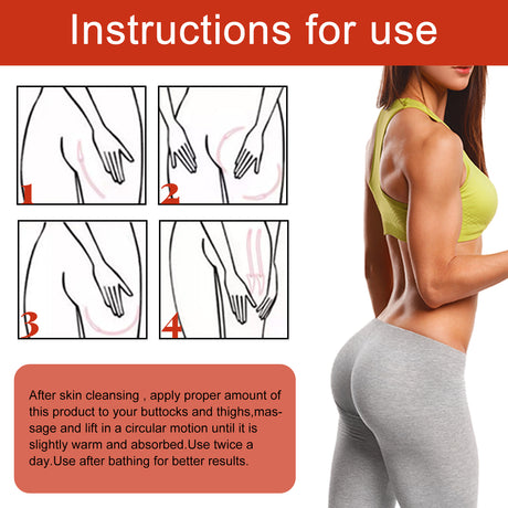 Body Sculpting Oil, Firming Buttocks Skin Body Care For Buttocks Accentuating Curves Lifting Oil - V.I.P Digital Presence