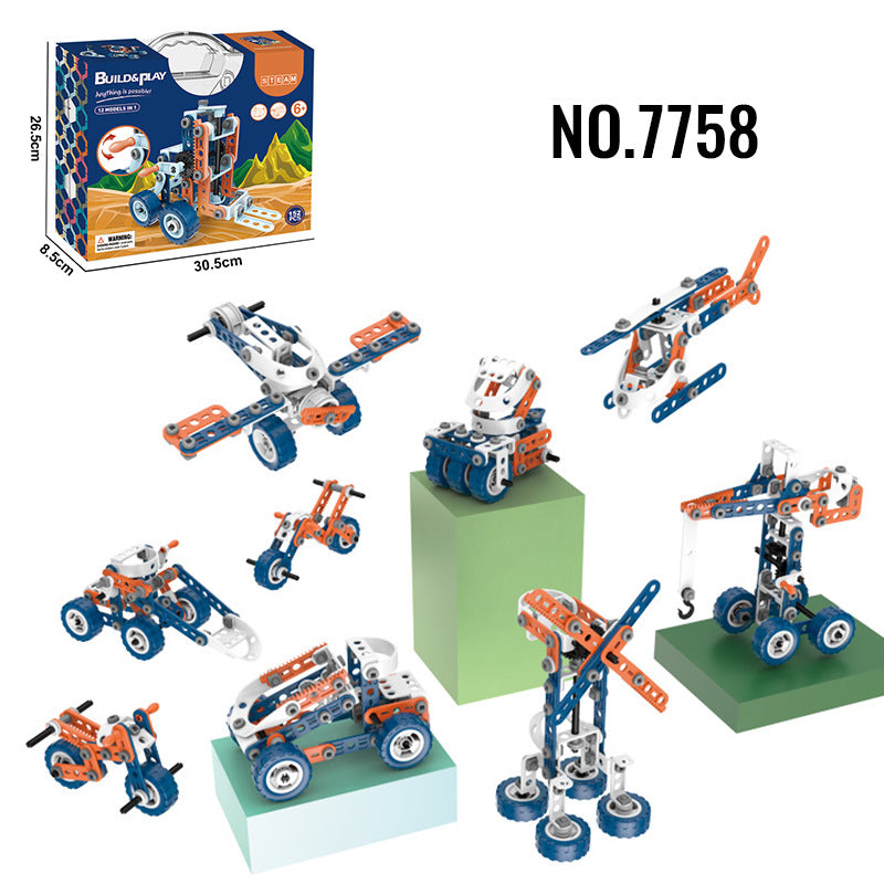 Bloques de construcción para niños, juguetes STEM para niños mayores de 4 años, regalos de cumpleaños, juego de construcción de juguetes sensoriales educativos para autismo, juegos de aprendizaje creativo