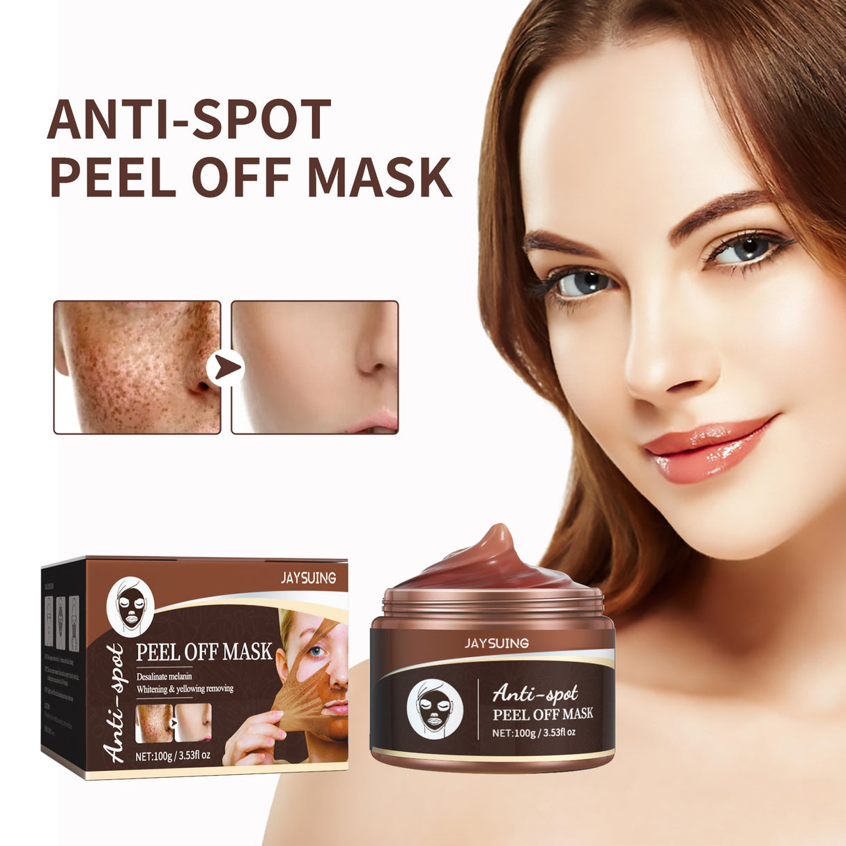 Peel Mask, Removing Spots Hydrating Firming And Brightening Skin Mask