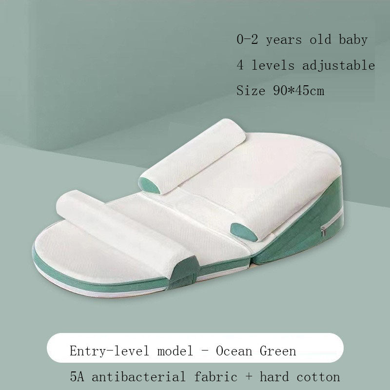 Baby anti-spitting up milk slope pillow anti-overflow choking milk baby pillow newborn slope pad - V.I.P Digital Presence