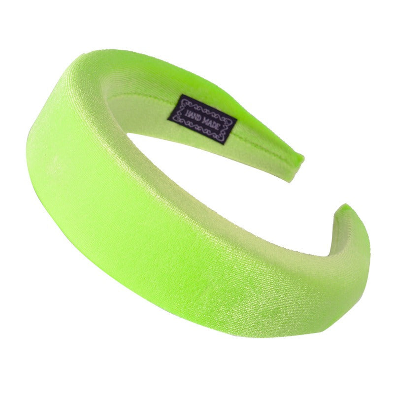Milk Silk Face Wash Hair Band Velvet Sponge Hair Band Thickened Velvet Black Headband for Women - V.I.P Digital Presence