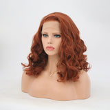 New European and American Ladies 350# Front Lace Bobo Short Curly Lanting Wig Headgear - V.I.P Digital Presence