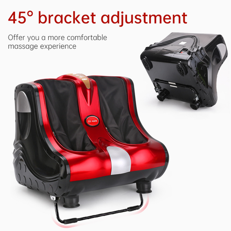 Full-Coverage Heating Smart Massager for Foot and Leg Therapy: Acupoint Massaging Device for Foot, Leg, and Sole Wellness - V.I.P Digital Presence