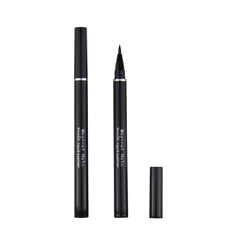 Magical Halo Black Eyeliner Waterproof Sweat-Proof Quick-Drying Hard-Headed Liquid Eyeliner - V.I.P Digital Presence