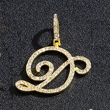 Hip hop accessories grass letter pendant melon seed buckle Cuban chain accessory - V.I.P Digital Presence