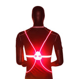 360 Reflective LED Flash Driving Vest High Visibility Night Running Cycling Riding Outdoor Activities Light Up Safety Bike Vest - V.I.P Digital Presence
