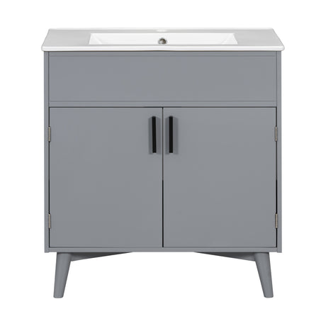 Bathroom vanity Set with Sink, Combo Cabinet, Bathroom Storage Cabinet - V.I.P Digital Presence