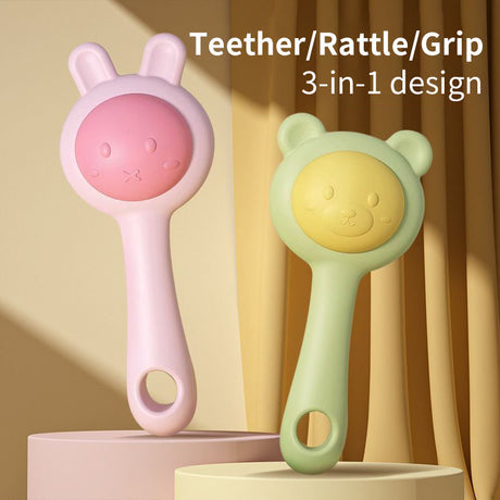 Baby Ringing Bell Toy Can Bite Water Boiled Small Sand Hammer Hand Ringing Bell Sand Hammer - V.I.P Digital Presence