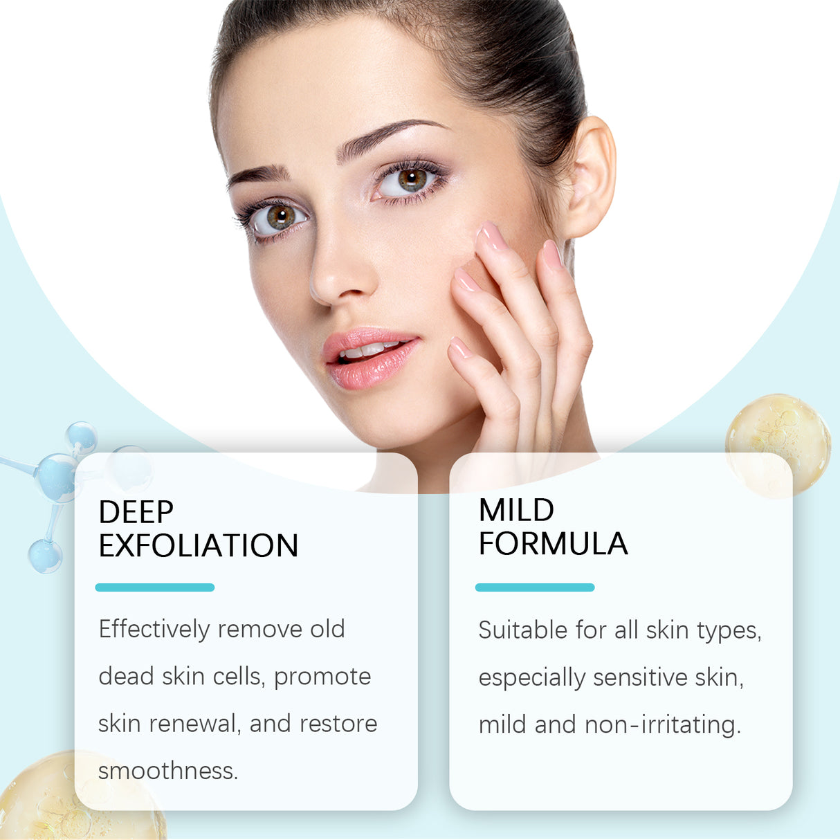 Facial Exfoliating Essence Gently Cleanses Facial Exfoliating Pores And Smooths Skin