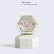 Hexagonal jewelry box, high-end Korean velvet ring earring box, jewelry box, jewelry packaging box - V.I.P Digital Presence