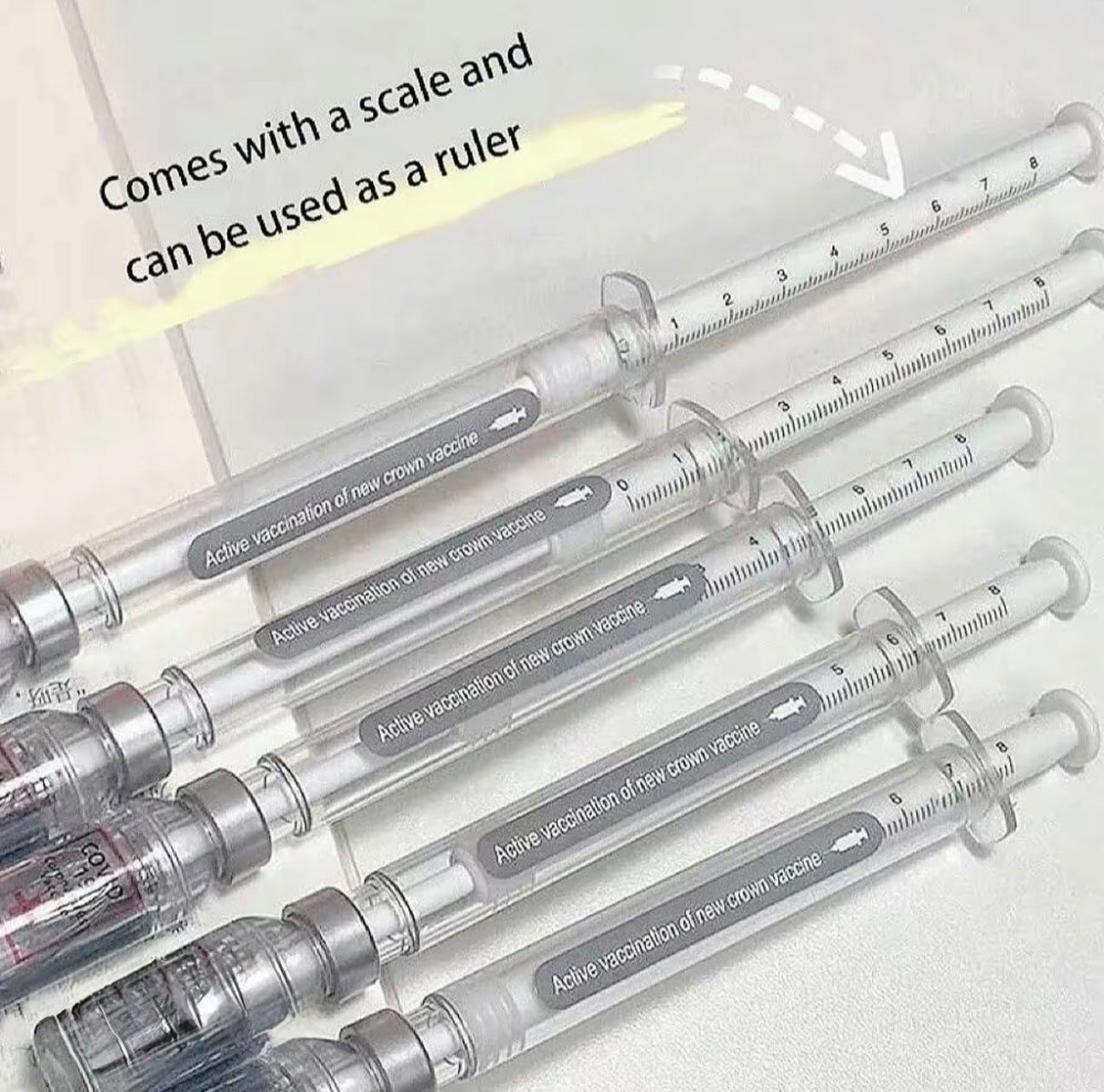 SyringeWrite Gel Pens