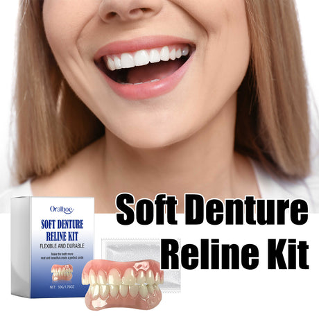 Soft Denture Reline Kit, Denture Set With Interdental Fillings And Braces - V.I.P Digital Presence