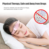 Sleep aid insomnia black pink white gold smart electrotherapy Ems sleep aid device portable massager - V.I.P Digital Presence