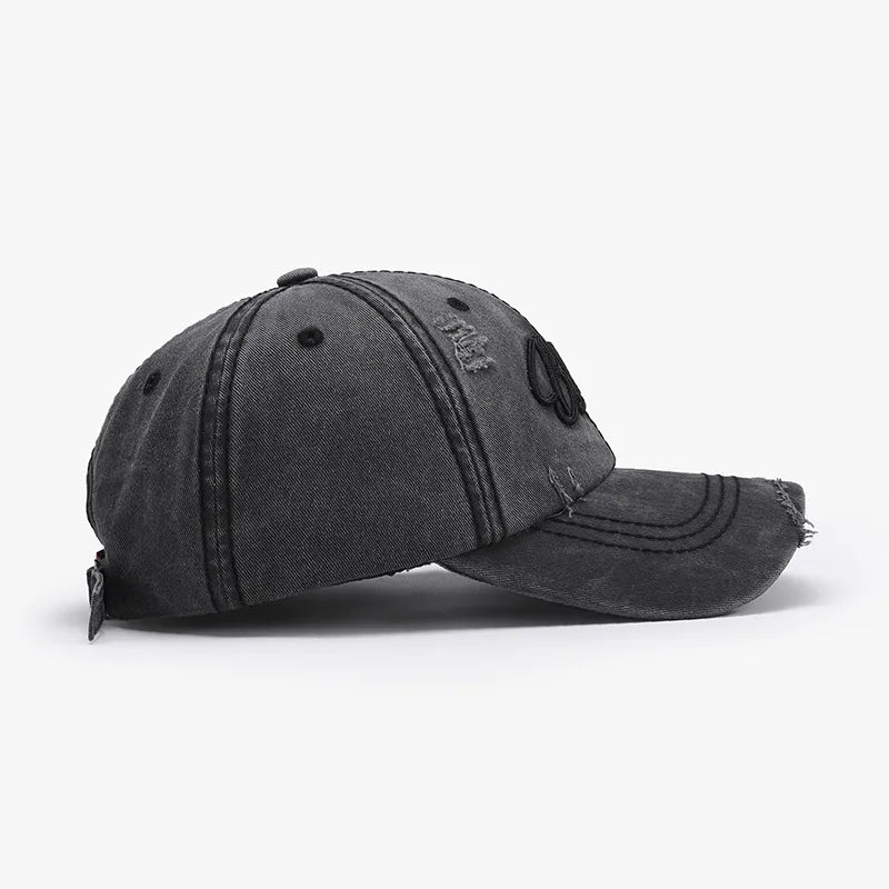 Embroidered Letter Cotton Baseball Cap - V.I.P Digital Presence