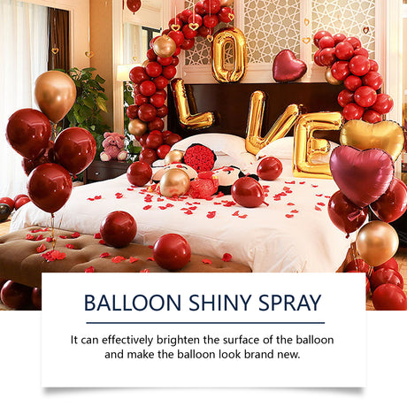 Latex Balloon Shine Spray, Long-Lasting Non-Oxidizing Enhanced Gloss Textured Atmosphere Spray - V.I.P Digital Presence