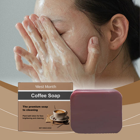 Coffee Cleansing Soap, Coffee Essence Gently Cleans, Nourishes, Moisturizes And Brightens The Skin - V.I.P Digital Presence