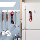 Foldable IP7 digital thermometer with dual probes: for cooking, BBQ, meat, grilling, food kitchen tools. - V.I.P Digital Presence