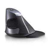 Delux M618GX Ergonomic Vertical Wireless Mouse 6 Buttons 1600DPI Optical Mouse With 3 Colors Silicon Rubber Case For PC Laptop - V.I.P Digital Presence