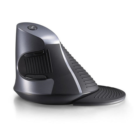 Delux M618GX Ergonomic Vertical Wireless Mouse 6 Buttons 1600DPI Optical Mouse With 3 Colors Silicon Rubber Case For PC Laptop - V.I.P Digital Presence