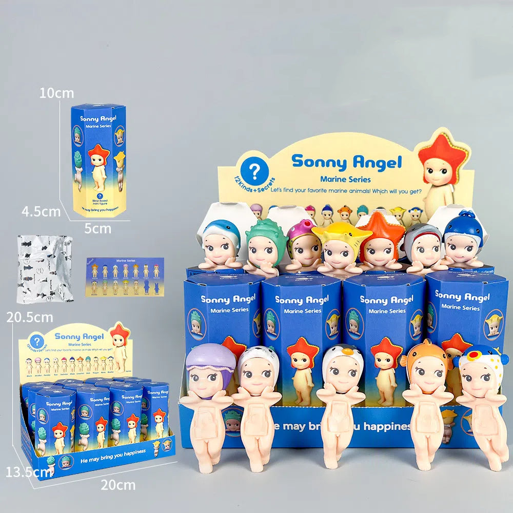 Party Angel Cheek Blind Box Car Ornament Mobile phone Decoration Handmade Anime Doll Finished End Box - V.I.P Digital Presence